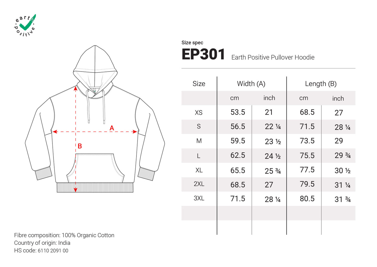 PRE ORDER: Premium hoodie zwart unisex Earth positive Merry Christmas ( Mokka kleur borduursel) Levering binnen 2 weken!