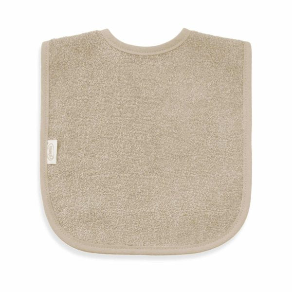 Slabbetje cream geborduurd met naam