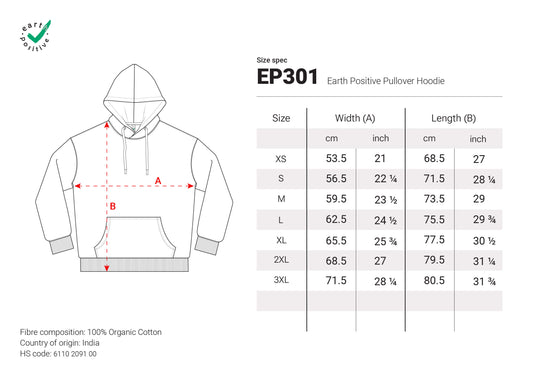PRE ORDER: Premium hoodie zwart unisex Earth positive Merry Christmas ( Mokka kleur borduursel) Levering binnen 2 weken!